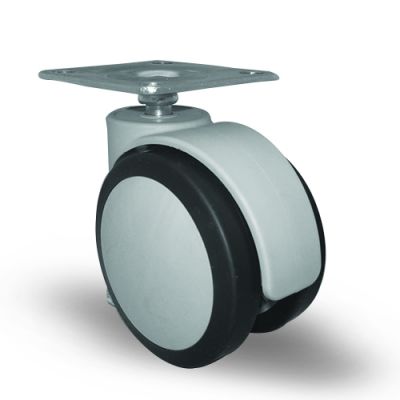 4 Adet EC01MKT75, Oynak Tablalı Mobilya Tekerleği Sehpa Tekeri, Çap:75, 4lü Set, Geniş Sessiz Tip - 2