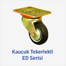 Kauçuk Tekerlekli ED Serisi 