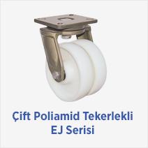 Çift Poliamid Tekerlekli EJ Serisi 