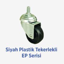 Siyah Plastik Tekerlekli EP Serisi 