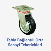 Tabla Bağlantılı Orta Sanayi Tekerlekleri 