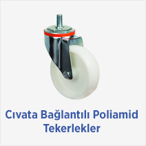 Cıvata Bağlantılı Poliamid Tekerlekler 