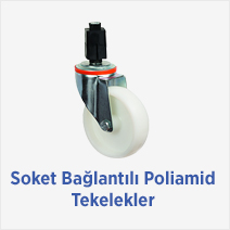 Soket Bağlantılı Poliamid Tekelekler 