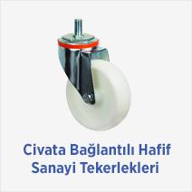 Civata Bağlantılı Hafif Sanayi Tekerlekleri 