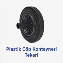 Plastik Çöp Konteyneri Tekeri 