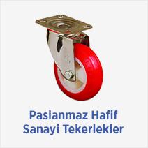 Paslanmaz Hafif Sanayi Tekerlekler