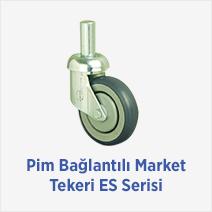 Pim Bağlantılı Market Tekeri ES Serisi 