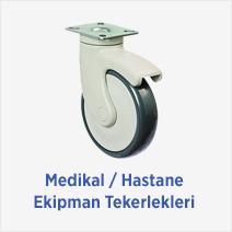 Medikal / Hastane Ekipman Tekerlekleri 