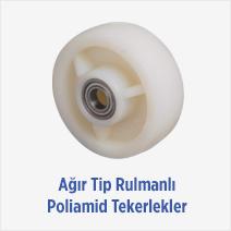 Ağır Tip Rulmanlı Poliamid Tekerlekler 