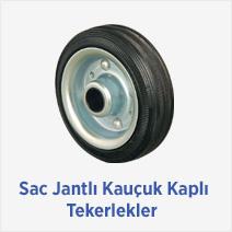 Sac Jantlı Kauçuk Kaplı Tekerlekler 