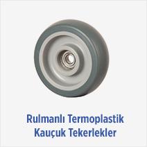 Rulmanlı Termoplastik Kauçuk Tekerlekler 