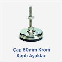 Çap 60mm Paslanmaz Ayaklar