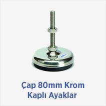 Çap 80mm Paslanmaz Ayaklar