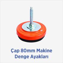 Çap 80mm Makine Denge Ayakları 