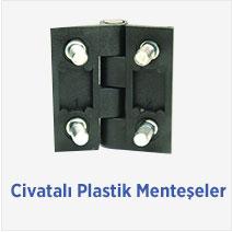 Civatalı Plastik Menteşeler 