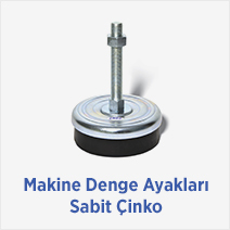 Makine Denge Ayakları Sabit Çinko