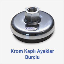 Krom Kaplı Ayaklar Burçlu