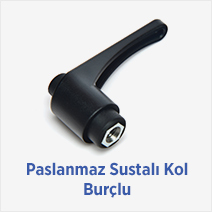 Paslanmaz Sustalı Kol Burçlu