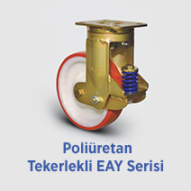 Poliüretan Tekerlekli EAY Serisi