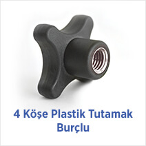 4 Köşe Plastik Tutamak Burçlu