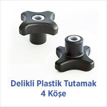 Delikli Plastik Tutamak 4 Köşe