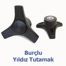 Plastik Yıldız Tutamak Burçlu