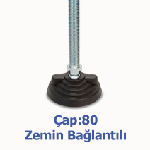 Çap:80 Zemin Bağlantılı