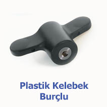 Plastik Kelebek Tutamak Burçlu