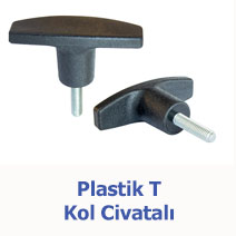 Plastik T Kol Civatalı