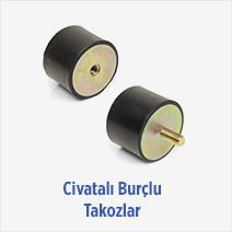 Cıvata + Burçlu Takoz