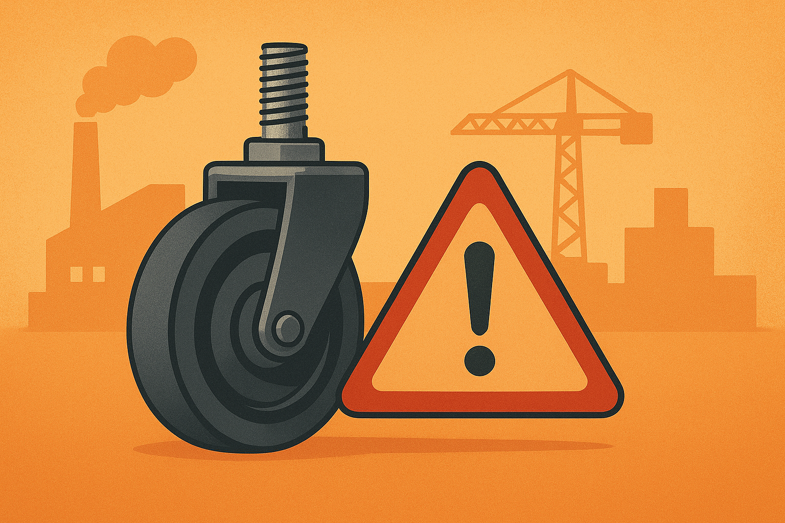 Endüstride Verimliliği Artıran Gizli Güç: Doğru Tekerlek Seçimi Nasıl Yapılır?