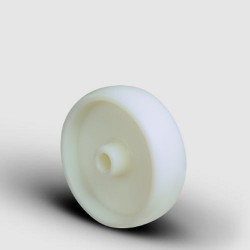 ZKZ50x20 M8 Poliamid Tekerlek Çap:50 Burçlu Genişlik:20 Kemik Tekerlek - Kopya - EMES