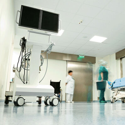 EQ01ZBP100 Döner Tablalı Plastik Maşalı Çap:100 Çift Kasnaklı Bilya Rulmanlı Medikal Tekerlek Oynak Maşalı - 3