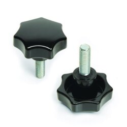 KC400830 Bakalit Yıldız/Kelebek Civatalı Çap:40 M8x30 - EMES