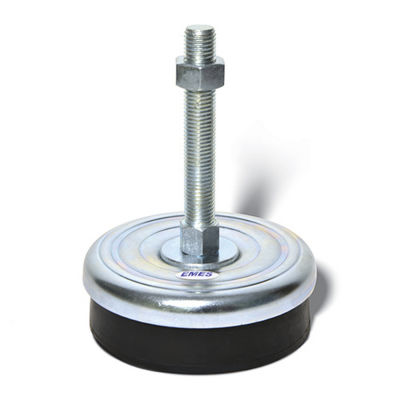 EMES - MDASç162415 Makine Denge Ayağı Sabit Çinko Ağır Tip Çap:160 M24x150mm Civatalı
