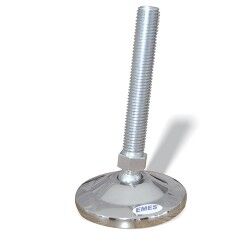 MAM801610 Mafsallı Metal Ayak Çap:80 M16x100mm Civatalı - 1