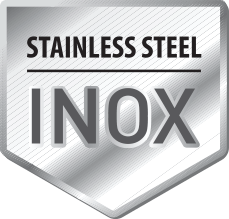 SSEM04ZKZ100F Paslanmaz Delik Bağlantılı Frenli Poliamid Tekerlek Çap:100 Inox Hafif Sanayi Tekerleği Burçlu Oynak Delik Bağlantılı Frenli - 2