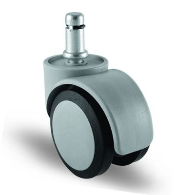 EC03MKT50 Pimli Poliüretan Tekerlek Çap:50 Oynak Pim Bağlantılı, Burçlu Mobilya Tekerleği Medikal Ekipman Tekeri - 1