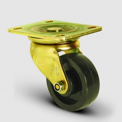 ED01BKB80 Oynak Tabla Bağlantılı, Burçlu, Bakalit Yüksek Sıcaklığa Dayanıklı Tekerlek Çap:80 - - EMES