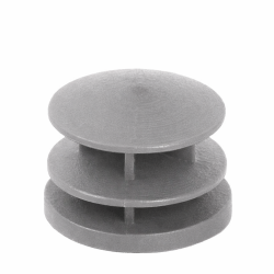 PIT32G Gri Yuvarlak Profil İç Tapa Çap:32 - EMES