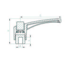 PKB6310 Plastik Sustalı Kol Burçlu Boy:63, M10 - 2