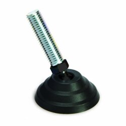 PMA601650 Plastik Mafsallı Plastik Ayak Çap:60 M16x50 Mm Civatalı - EMES