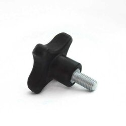 PTC4601020 Plastik Tutamak 4 Köşe Civatalı Çap:60 M10x20 - EMES