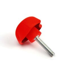 PYCK400630 Kırmızı Plastik Yonca Civatalı Çap:40 M6x30 - EMES