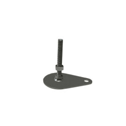 SAIYZB 80 1210 SAC AYAK INOX YANDAN ZEMİN BAĞLANTILI ÇAP:80 M12*100 - EMES