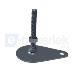 SAYZB 80 1610 SAC AYAK YANDAN ZEMİN BAĞLANTILI ÇAP:80 M16*100 - EMES