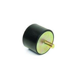 EMES - TCP 5040 10 Tek Taraf Civatalı Titreşim Takozu Çap:50 Yükseklik:40, Pullu, 50x40 M10 Civatalı